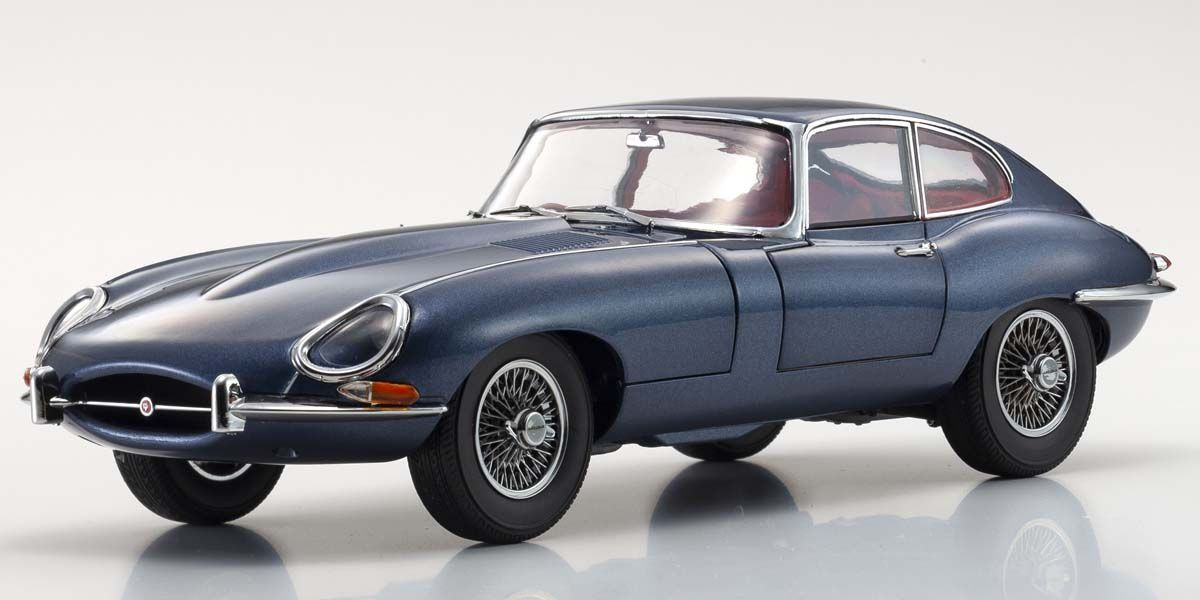 08954BL KYOSHO ORIGINAL 1/18scale Jaguar E-type (Blue Metallic)