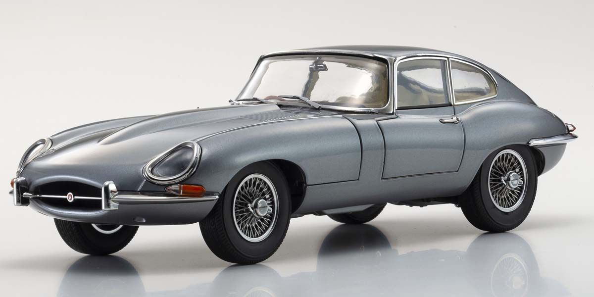 08954GM KYOSHO ORIGINAL 1/18scale Jaguar E-type (Gun Metallic)