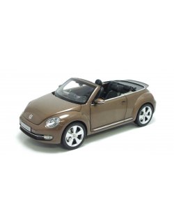 1/18 Volkswagen The Beetle convertible 2013 Toffee Brown Metallic
