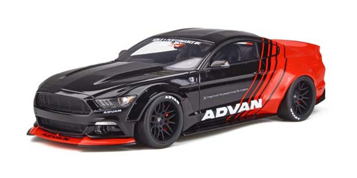 GTS035KJ GT SPIRIT 1/18 scale Ford Mustang by LB★WORKS (Black / Red) Asia Exclusive