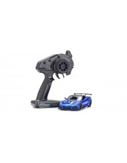 32334BL MINI-Z RWD Series Ready Set Chevrolet Corvette ZR1 Elkhart Lake Blue Metallic (with LED)