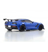 32334BL MINI-Z RWD Series Ready Set Chevrolet Corvette ZR1 Elkhart Lake Blue Metallic (with LED)