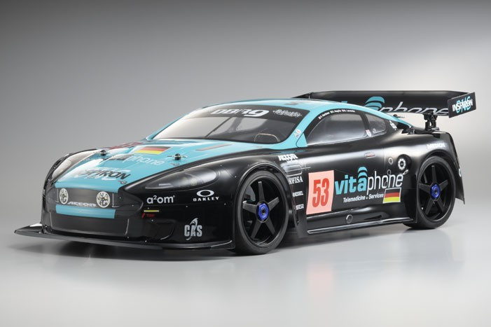 30936 Kyosho INFERNO GT2 VE 1/8 RC Brushless Powered 4WD Touring Car RACE SPEC Vitaphone Racing Team Aston Martin DBR9 No.53