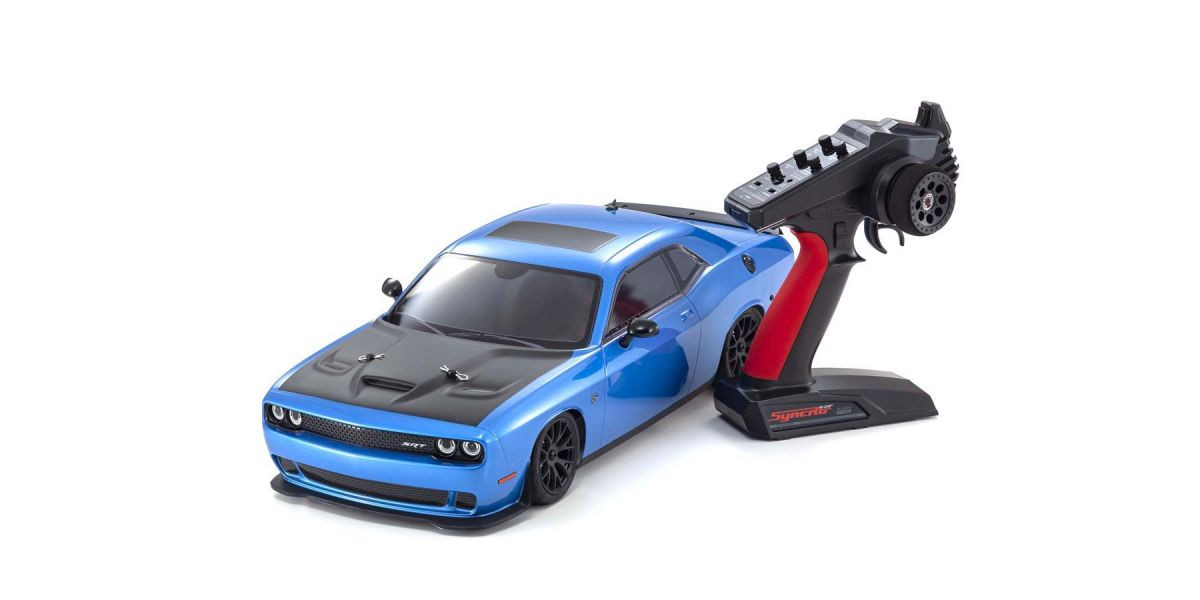 34415T2 4WD FAZER Mk2 FZ02L 2015 Dodge Challenger SRT Hellcat B5 Blue 1:10 Scale Radio Controlled Electric Powered