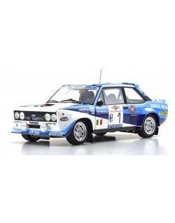 08376D KYOSHO ORIGINAL 1/18 scale Fiat 131 Abarth Rally 1981 Costa Smeralda No.1