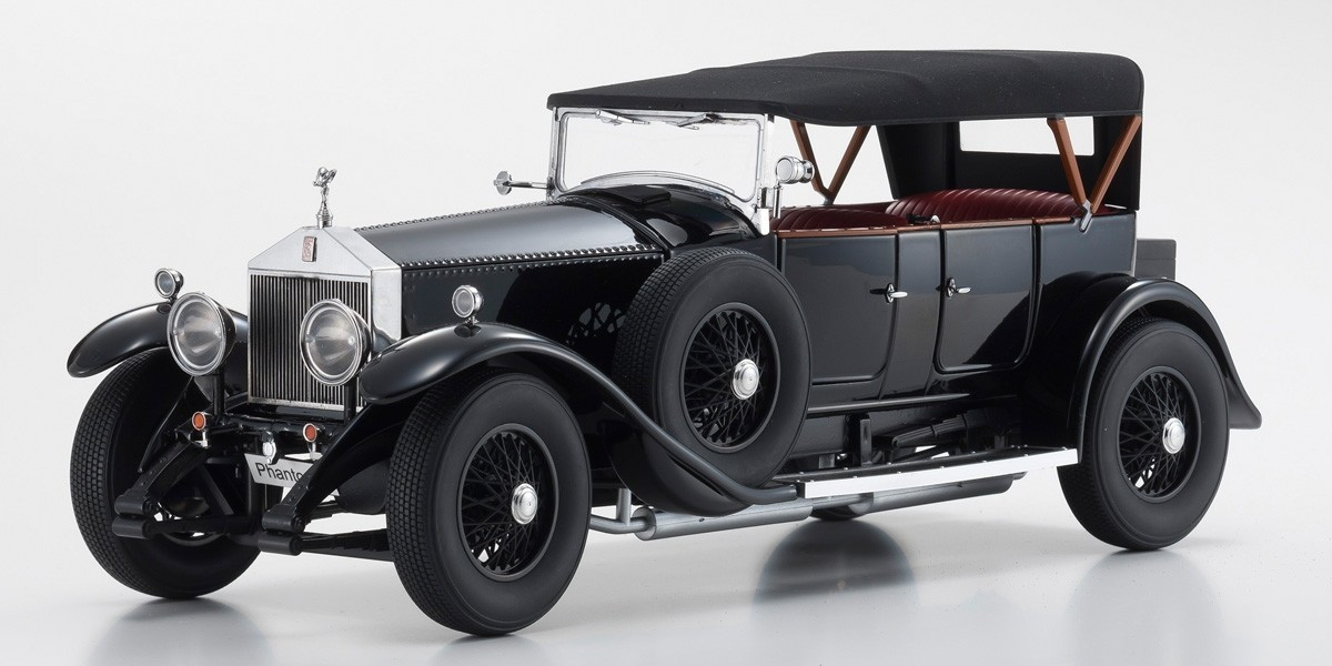 KYOSHO ORIGINAL 1/18 scale Rolls-Royce Phantom I BlackKYOSHO ORIGINAL 1/18scale Rolls-Royce Phantom I Black