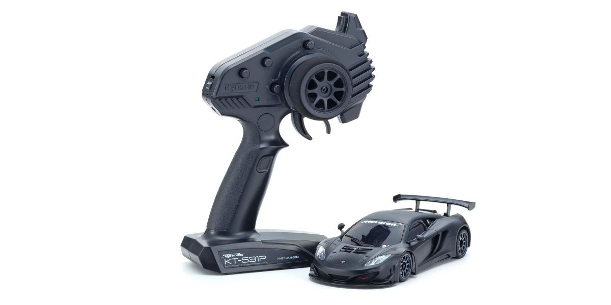 32325BK MINI-Z RWD readyset McLaren 12C GT3 2013 Matte Black