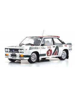 08376E KYOSHO ORIGINAL 1/18 scale Fiat 131 Abarth Rally 1978 1000 Lake No. 3