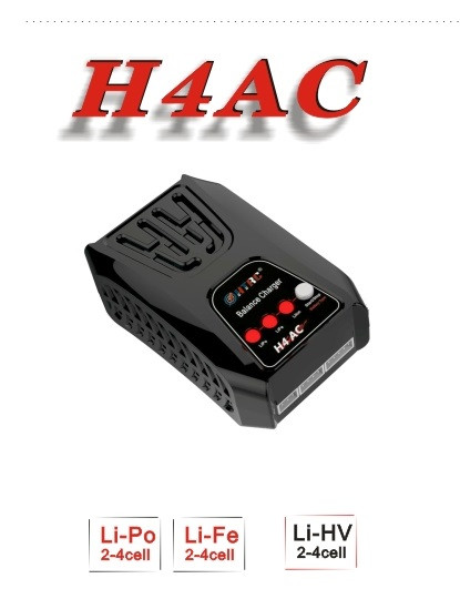 HTRCH4 Compact Balance Charger for LiPo / LiFe / LiHV
