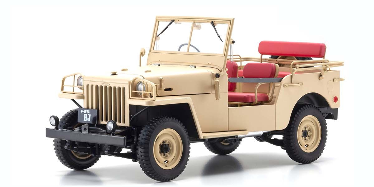 08959BE KYOSHO ORIGINAL 1/18 scale Toyota Land Cruiser BJ (Beige)