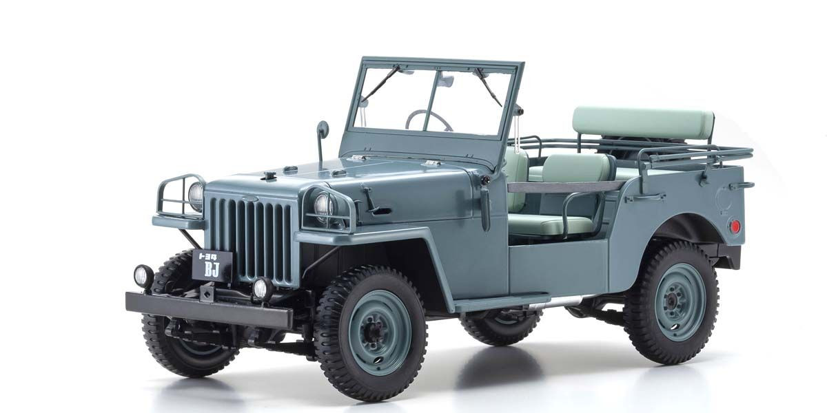 08959G KYOSHO ORIGINAL 1/18 scale Toyota Land Cruiser BJ (Green)