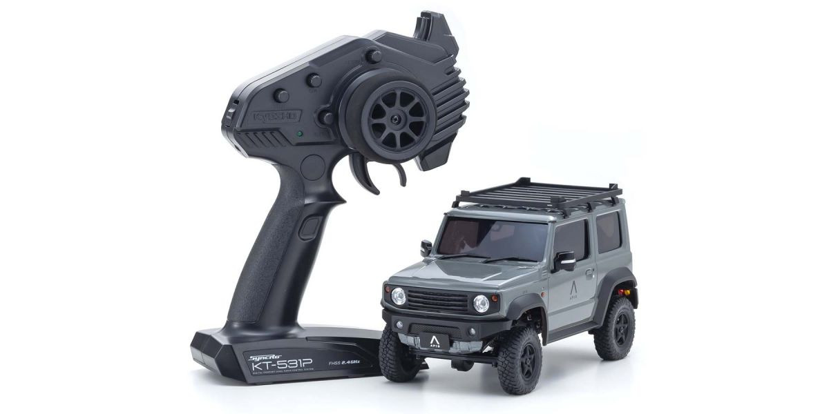 32525G MINI-Z 4×4 Suzuki Jimny Sierra APIO JIMNY TS4 Medium Gray Radio Controlled Electric Powered Crawling car Ready Set