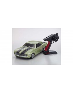 34418T2 1969 Chevy® Camaro® Z/28 Frost 1/10 Scale Radio Controlled Electric Powered 4WD FAZER Mk2 FZ02 Series Readyset