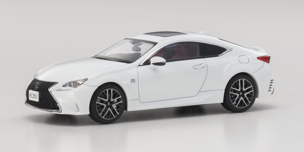 1/43 Lexus RC350 F SPORT White Nova 03657W