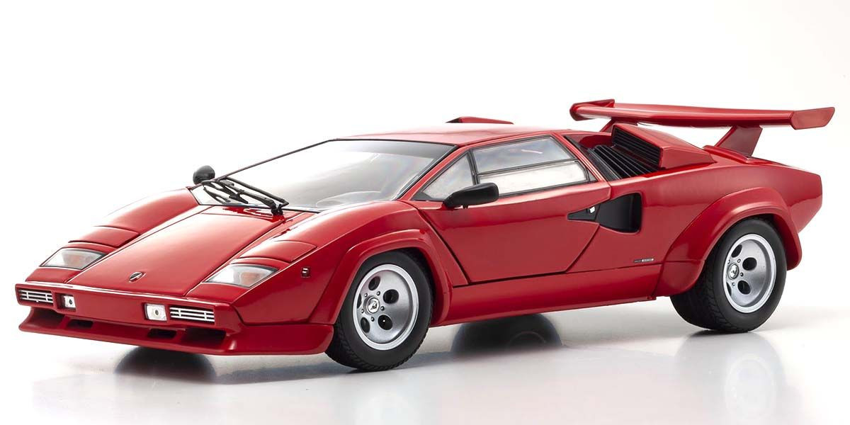 08320B KYOSHO ORIGINAL 1/18scale Lamborghini Countach LP500S (Red)