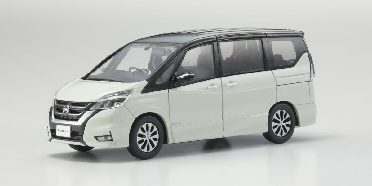 1/43 Nissan Serena 2016 Brilliant White Pear 03662W