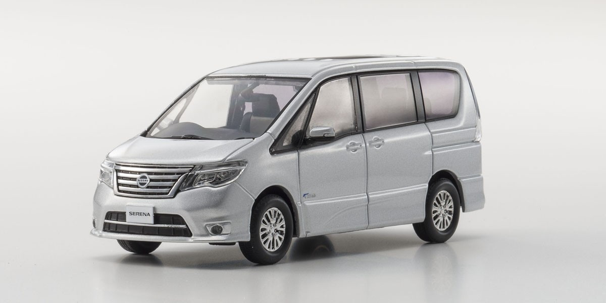 1/43 NISSAN SERENA Highway Star G 2014 Silver 03871BS