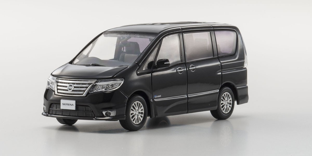 1/43 NISSAN SERENA Highway Star G 2014 Black 03871DBK