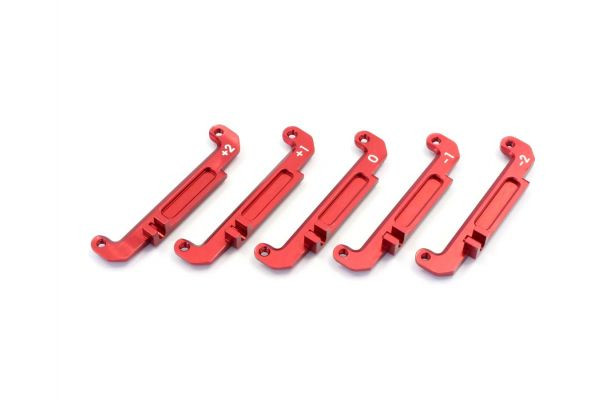 MBW027RB Setting Steering Plate Set (Red)