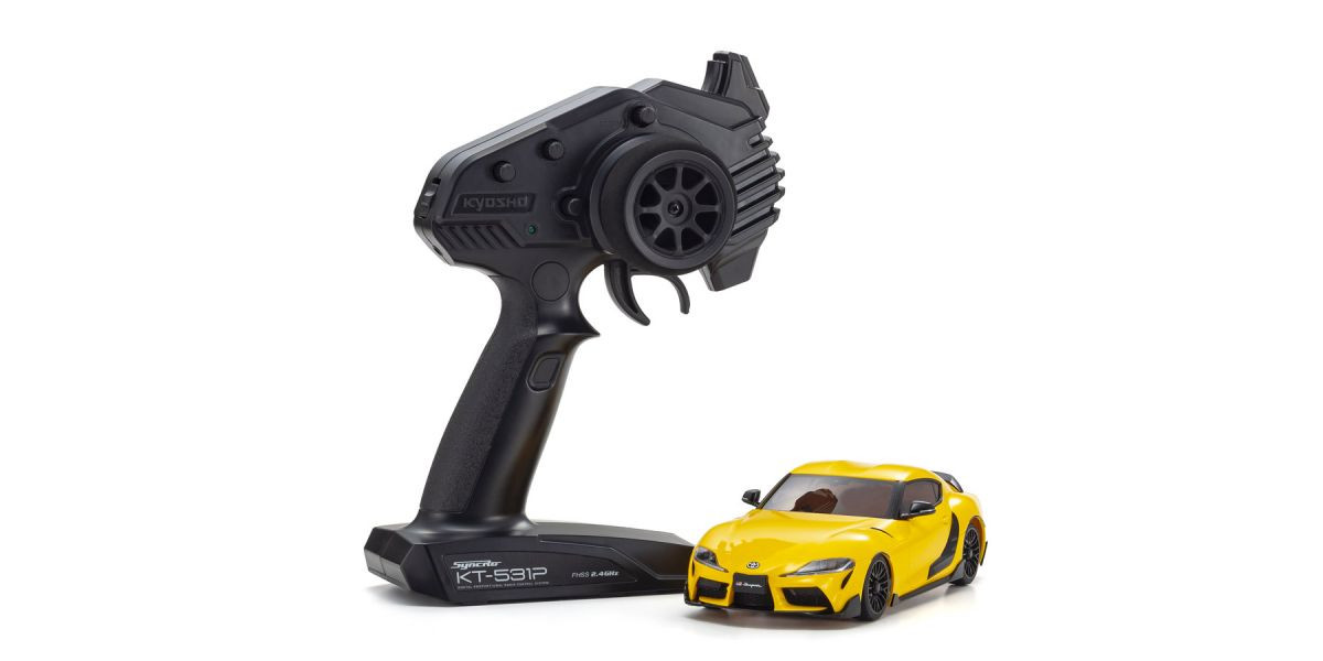32626Y MINI-Z AWD Toyota GR Supra TRD Aero Lightning Yellow