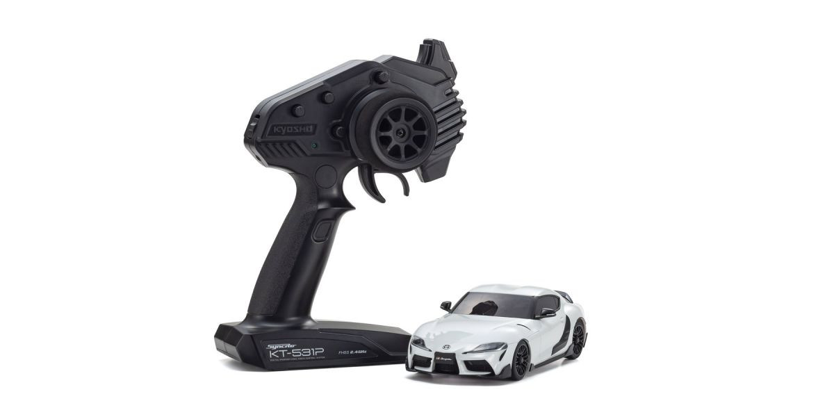 32626W MINI-Z AWD Toyota GR Supra TRD Aero White Metallic