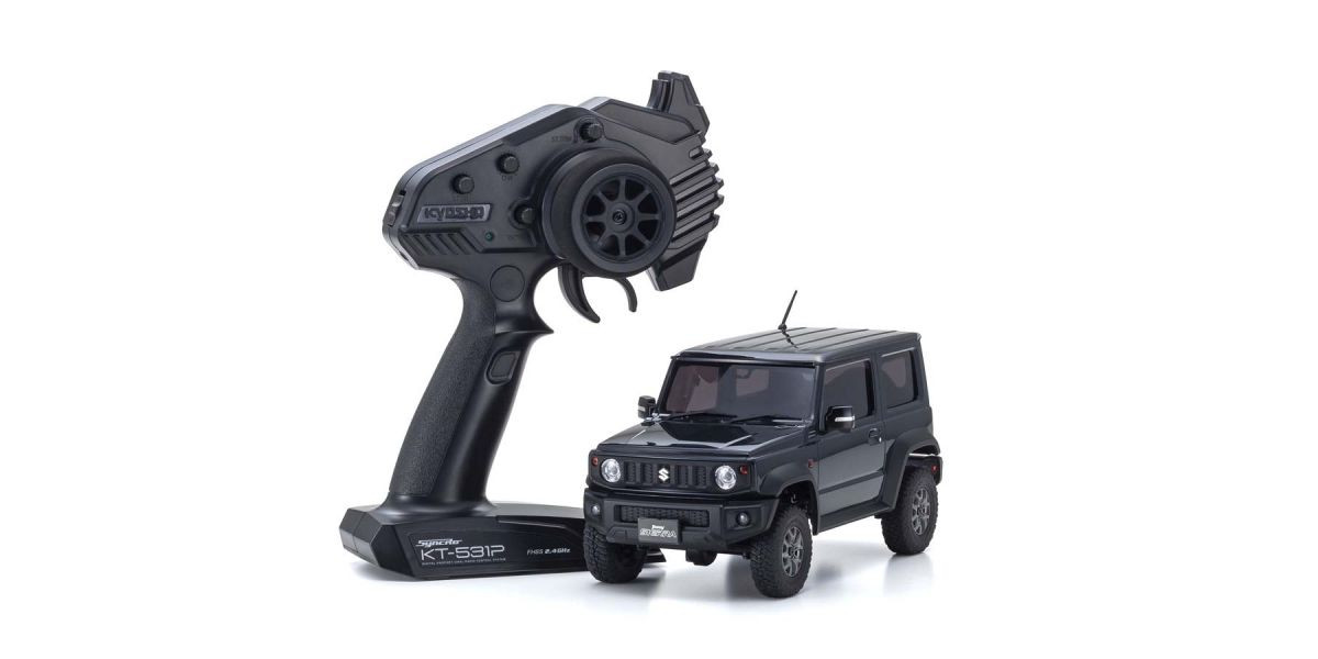 32523BP MINI-Z 4×4 Radio Controlled Electric Powered Crawling car Series Ready Set Suzuki Jimny Sierra Blueish Black Pearl 3
