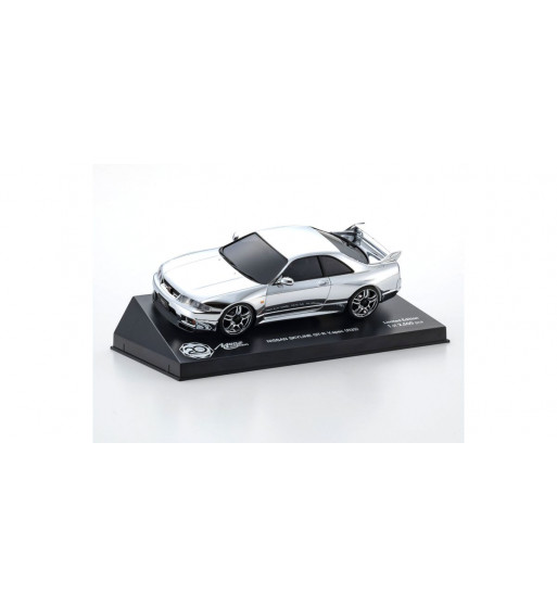 Kyosho Autoscale Mini-Z Skyline GT-R R33 V-Spec Silver (MA020), MZP468S