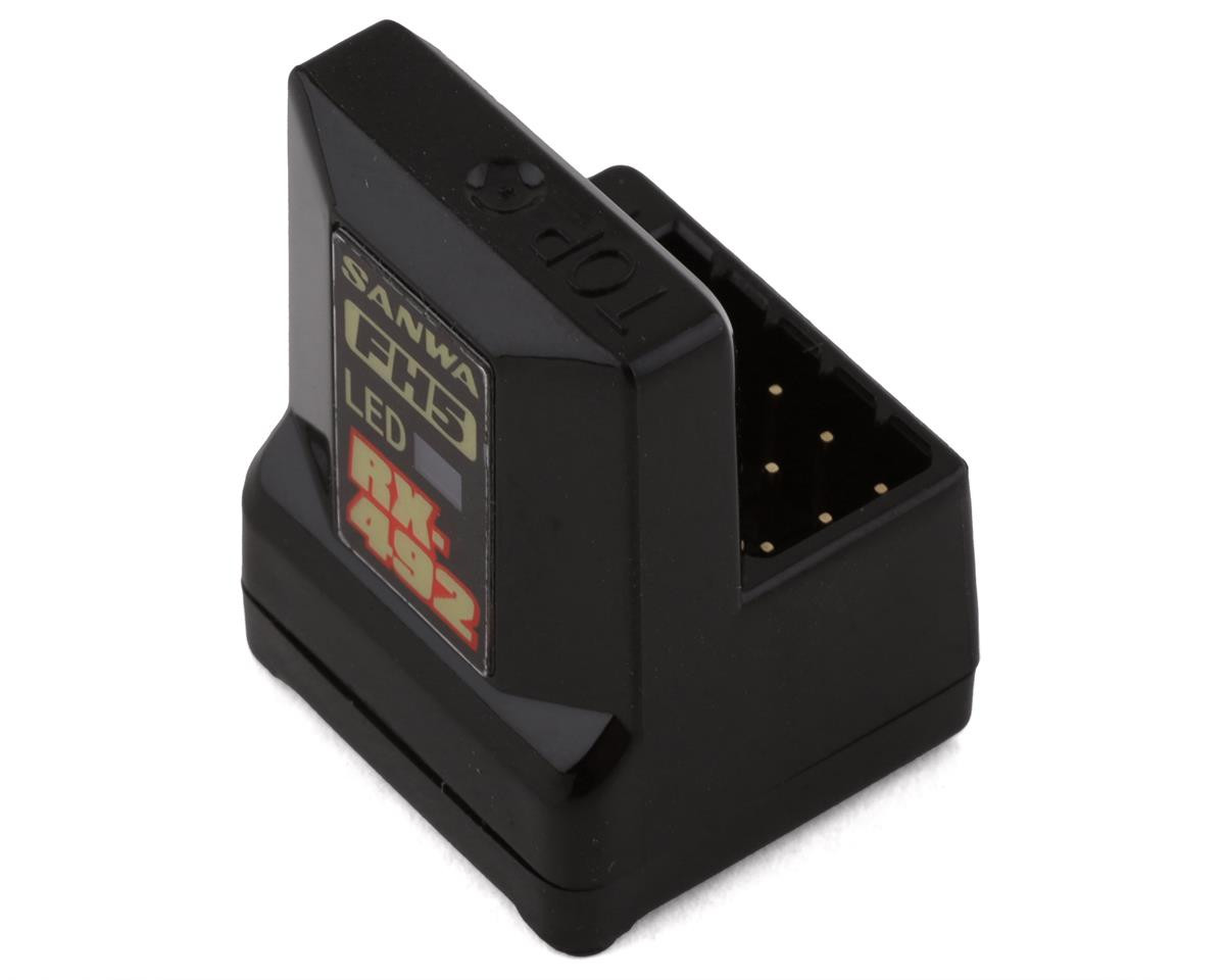 SW41383A Sanwa/Airtronics RX-492 2.4GHz 4-Channel FHSS5 SSL Telemetry Receiver