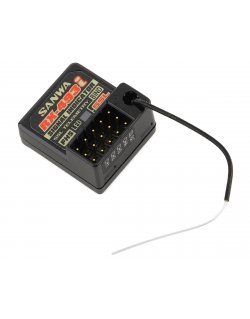 SW41376A Sanwa/Airtronics RX-493i M17/MT-5 2.4GHz 4-Channel FHSS-5 Telemetry Receiver