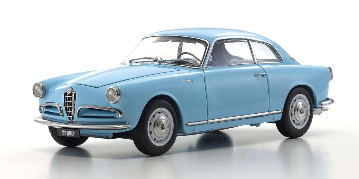 08957BL Alfa Romeo Giulietta Sprint (Blue) KYOSHO ORIGINAL 1/18 scale