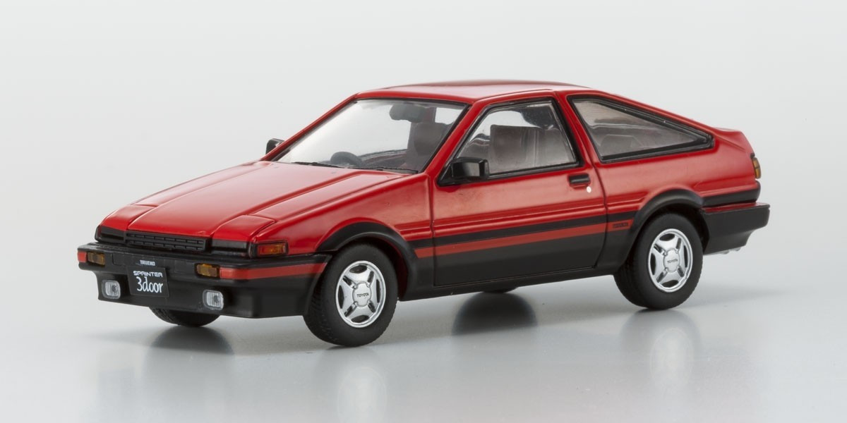 1/43 Toyota Sprinter Trueno AE86 Red 03892R