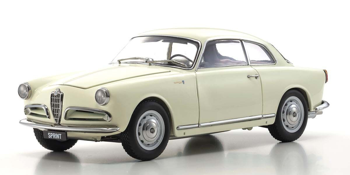 08957W Alfa Romeo Giulietta Sprint (White) KYOSHO ORIGINAL 1/18 scale