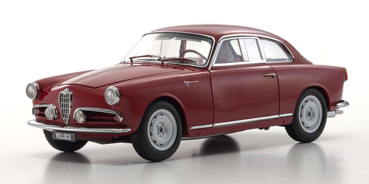 08957VR 1/18 scale Alfa Romeo Giulietta Sprint Veloce (Red) KYOSHO ORIGINAL