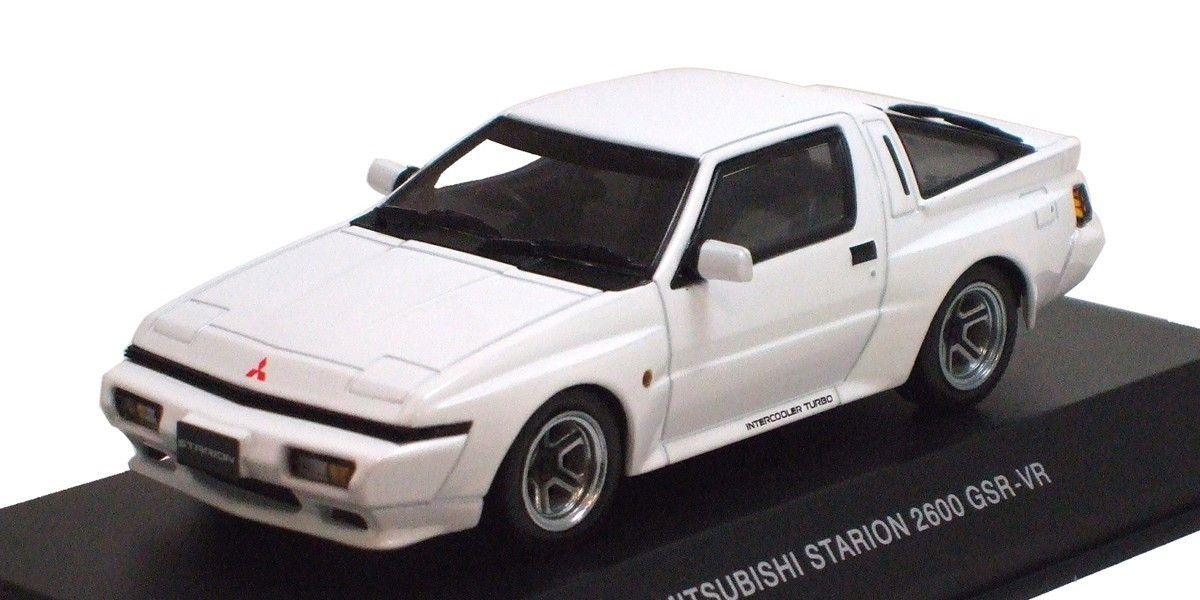 KYOSHO 1/43scale MITSUBISHI STARION White 03712W
