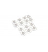 MDH100WB Multi Offset Wheel Set(White/AWD/14pcs.)