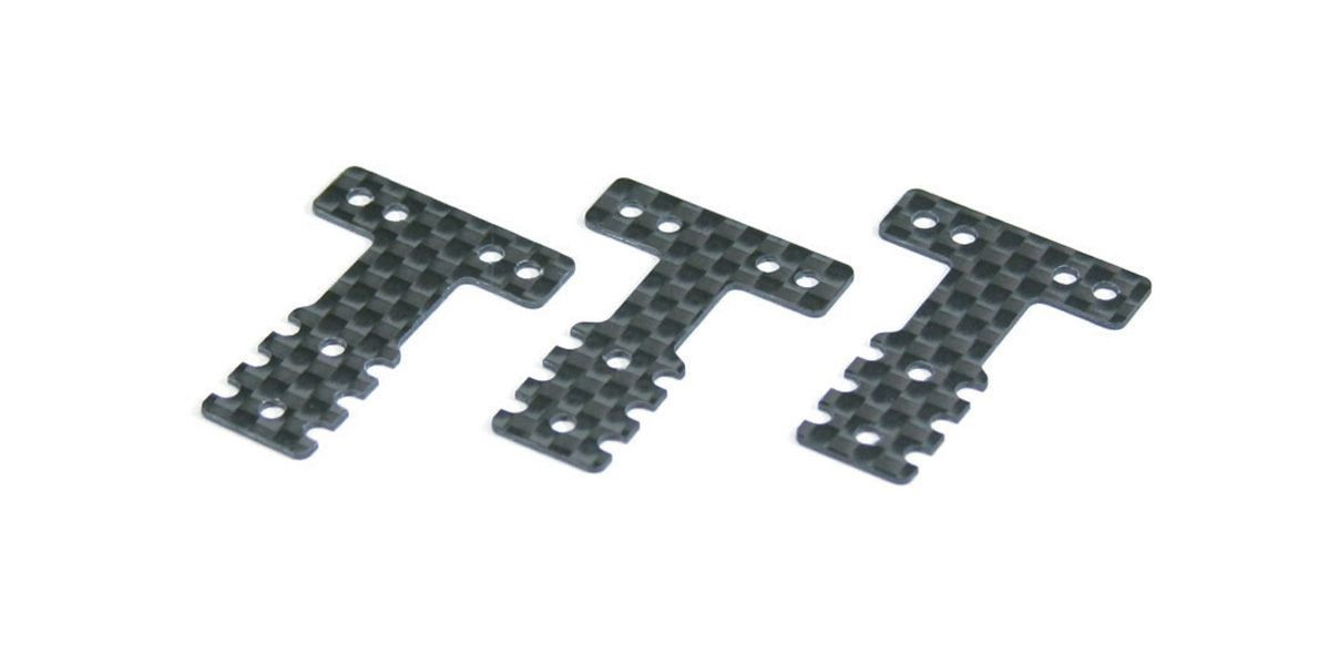 MZW403 Carbon Rear Suspension Plate Set(MM/LM)