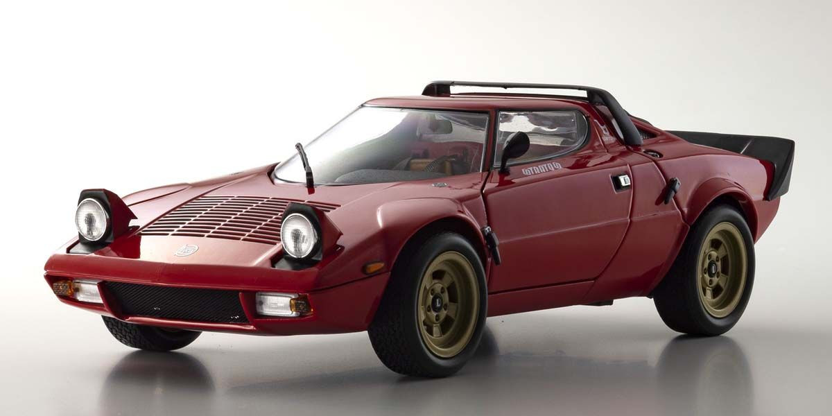 08130R 1/18 scale Lancia Stratos HF (Red) KYOSHO ORIGINAL