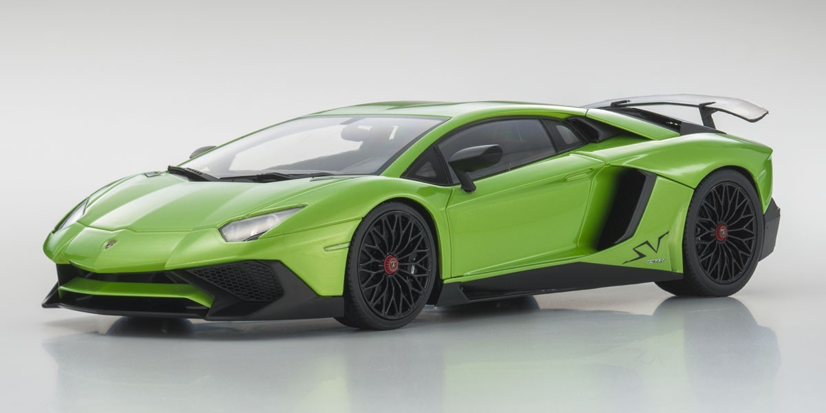 OUSIA 1/18 Lamborghini Aventador SV Green Pearl
