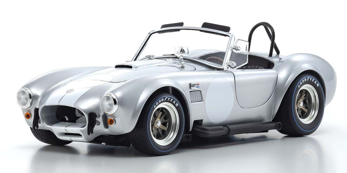 08047S 1/18 scale Shelby Cobra 427 S / C (Silver) KYOSHO ORIGINAL