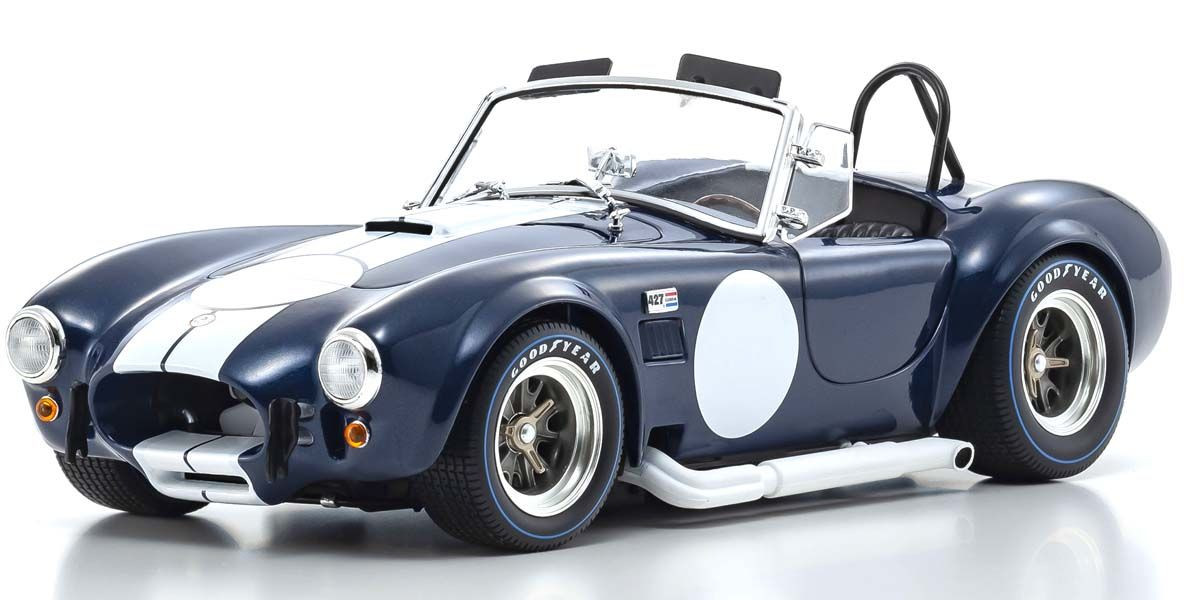 08047DBL 1/18 scale Shelby Cobra 427 S / C (Dark Blue) KYOSHO ORIGINAL