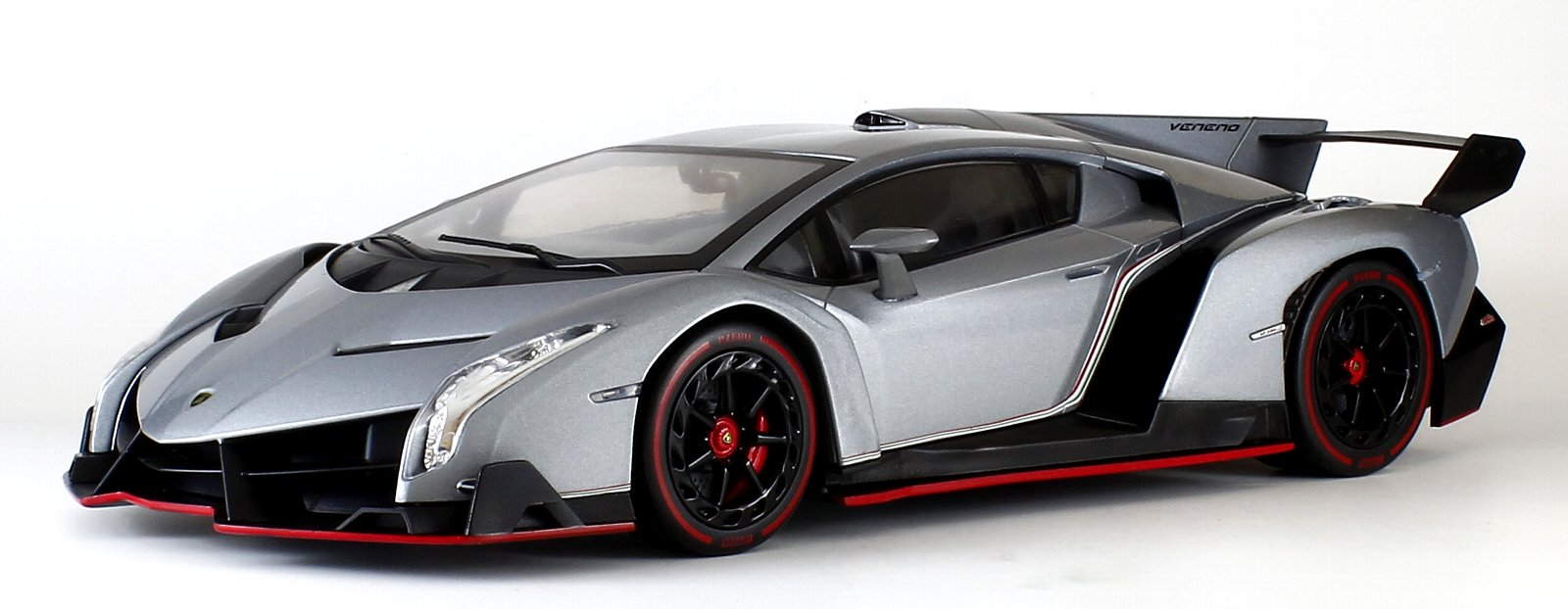 OUSIA 1/18 Lamborghini Veneno Grey / Red