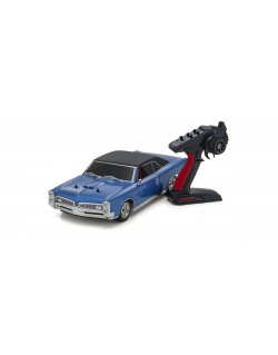 34431T2 4WD FAZER Mk2 FZ02L 1967 Pontiac® GTO™ Tyrol Blue 1:10 Scale EP readyset