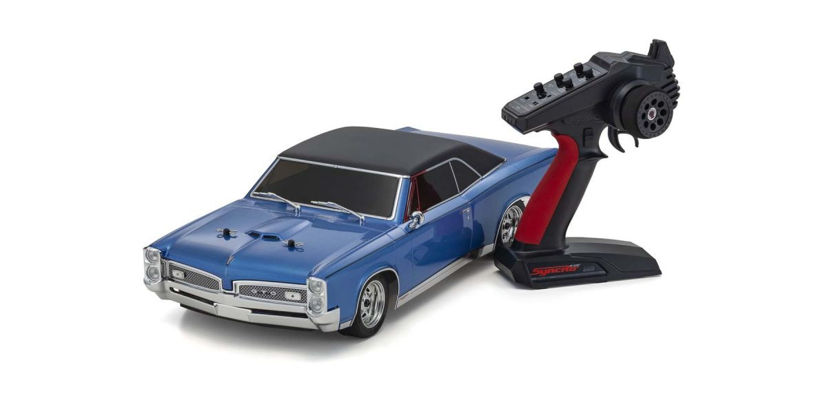 34431T2 4WD FAZER Mk2 FZ02L 1967 Pontiac® GTO™ Tyrol Blue 1:10 Scale EP readyset