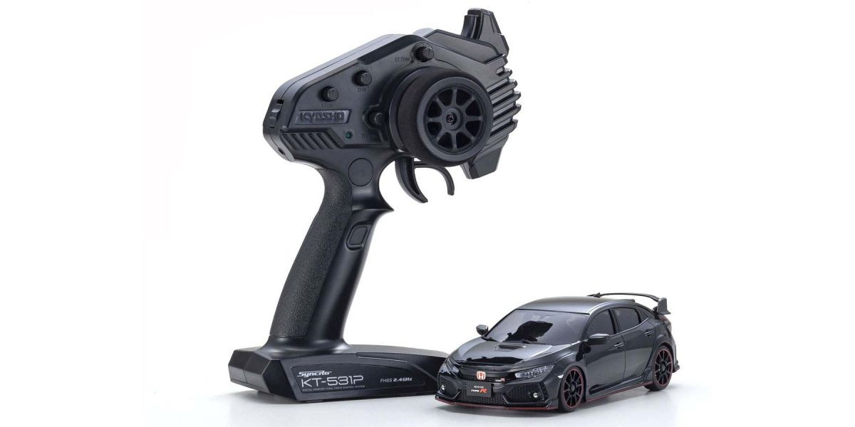32613BK MINI-Z AWD Honda CIVIC Type R Crystal Black Pearl