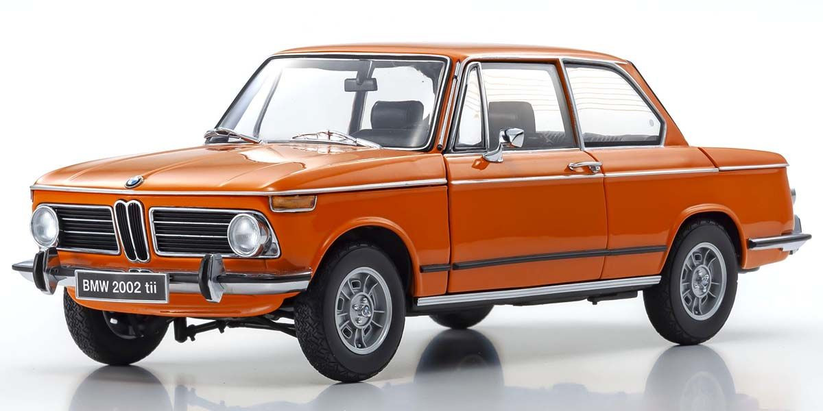 08543P 1/18 scale BMW 2002 tii (Orange) KYOSHO ORIGINAL