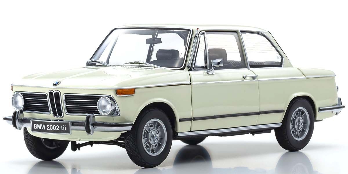 08543W 1/18 scale BMW 2002 tii (Silver) KYOSHO ORIGINAL