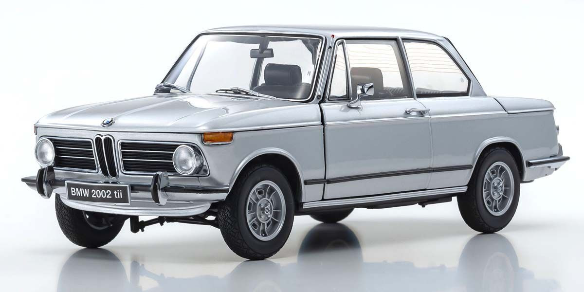 08543S 1/18 scale BMW 2002 tii (Silver) KYOSHO ORIGINAL