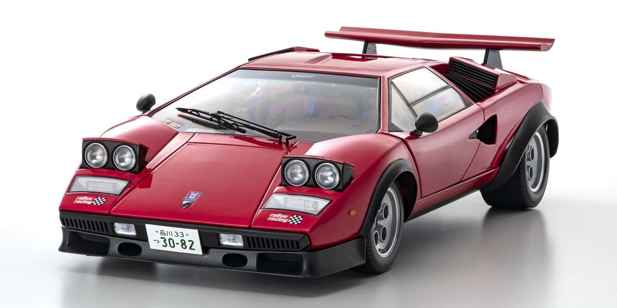 08617R 1/12 scale Lamborghini Countach Walter Wolf (Red) KYOSHO ORIGINAL