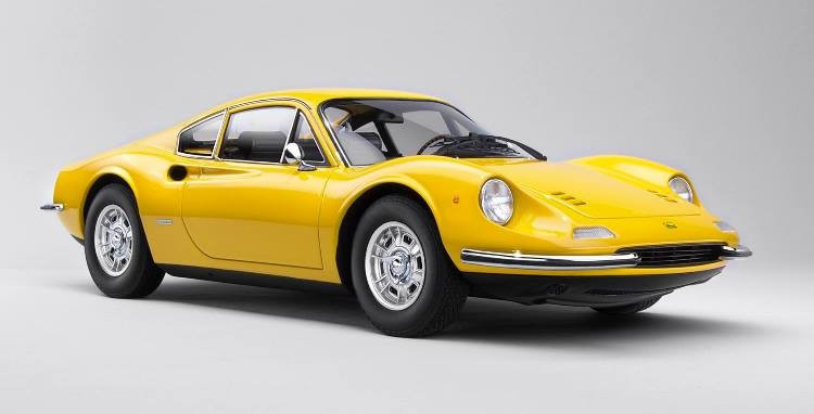1/18 Ferrari Dino 246GT Yellow