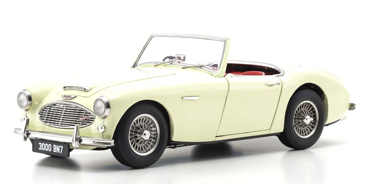 08149EW 1/18 scale Austin Healey 3000 (English White) KYOSHO ORIGINAL